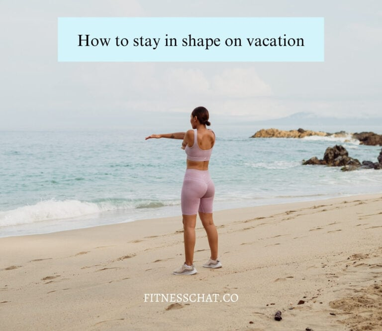 10 Ways to Stay in Shape on Vacation