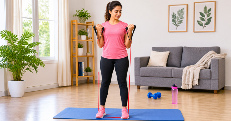 Resistance Band Workout for Beginners at Home